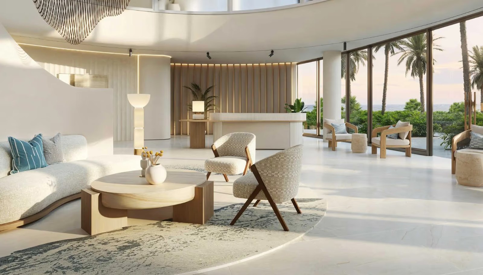 Fahid Beach Residences on Fahid Island interior view — off-plan apartments in Fahid Beach
