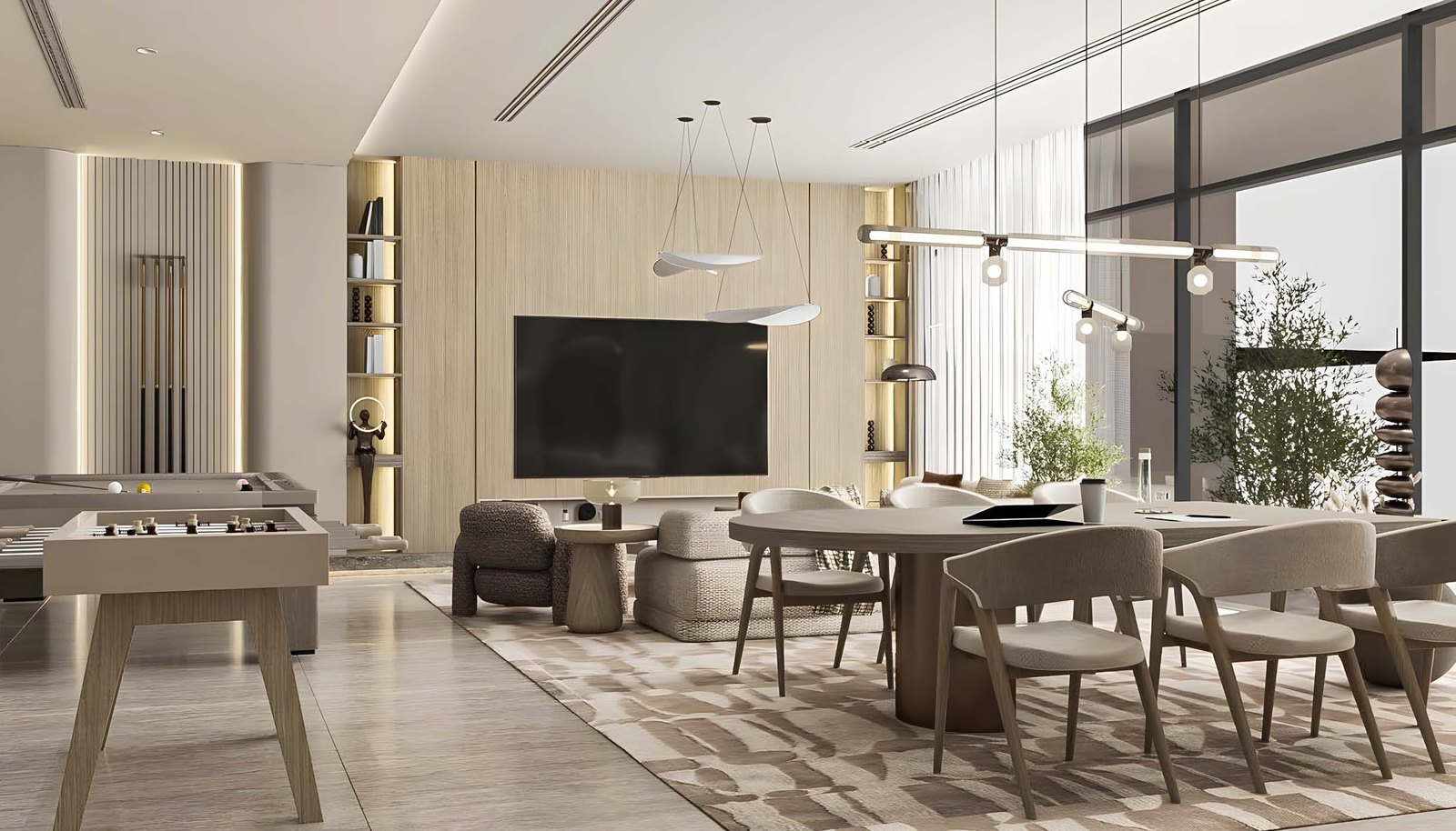 W-Residences interior view — off-plan apartments in Al Maryah Island
