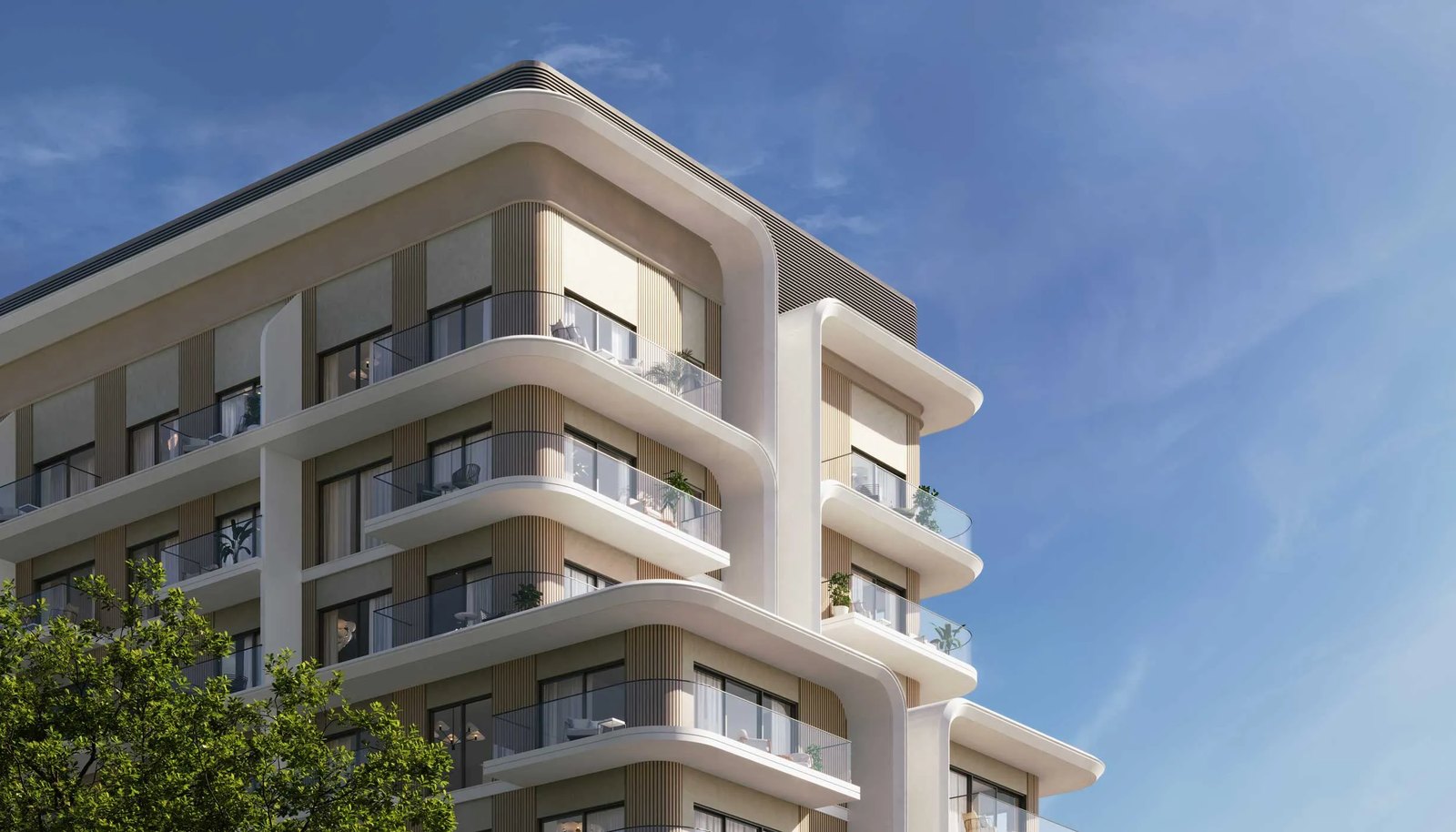 Yas Riva Residences on Yas Island interior view — off-plan apartments in Abu Dhabi