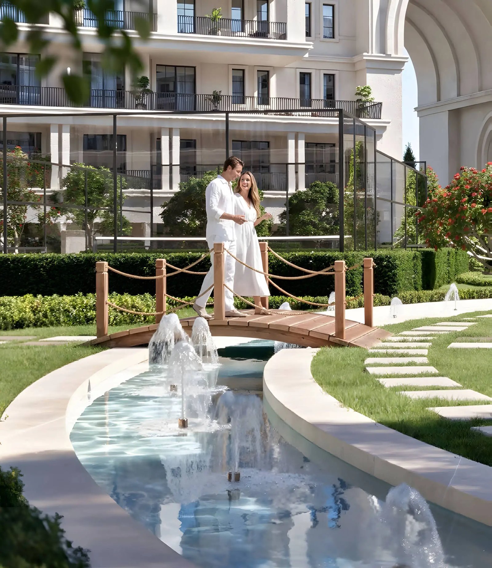 Bab Al Qasr Garden Residences 65 amenities view — off-plan apartments in Masdar City