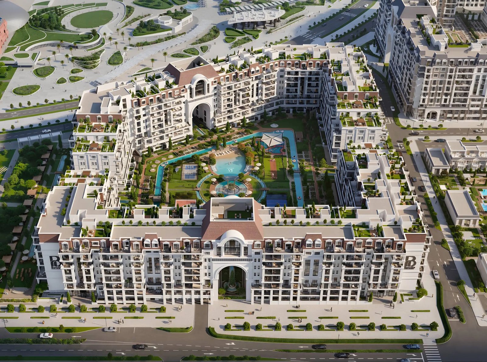 Bab Al Qasr Garden Residences 65 interior view — off-plan apartments in Masdar City