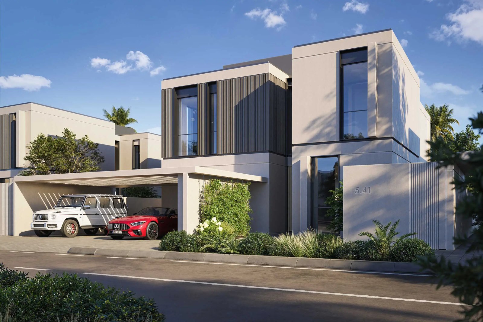Fay Hills interior view — off-plan townhouses in Masdar City