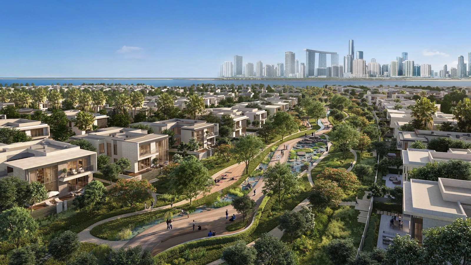 Talay exterior view — off-plan villas in Saadiyat Island