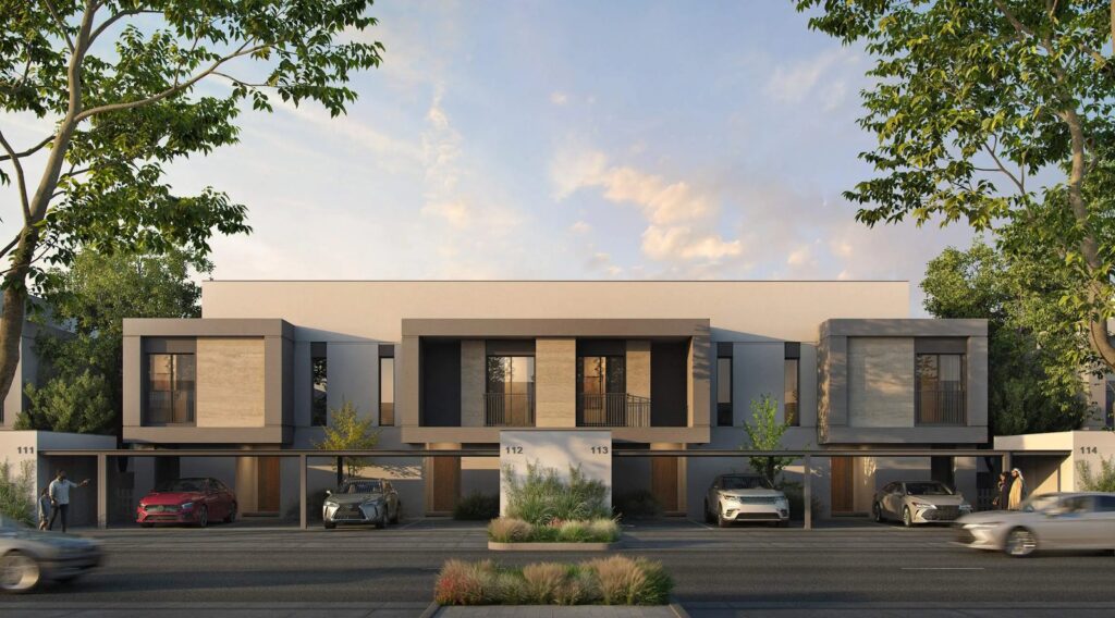Yas Acres the Orchids hero view — off-plan property in Abu Dhabi