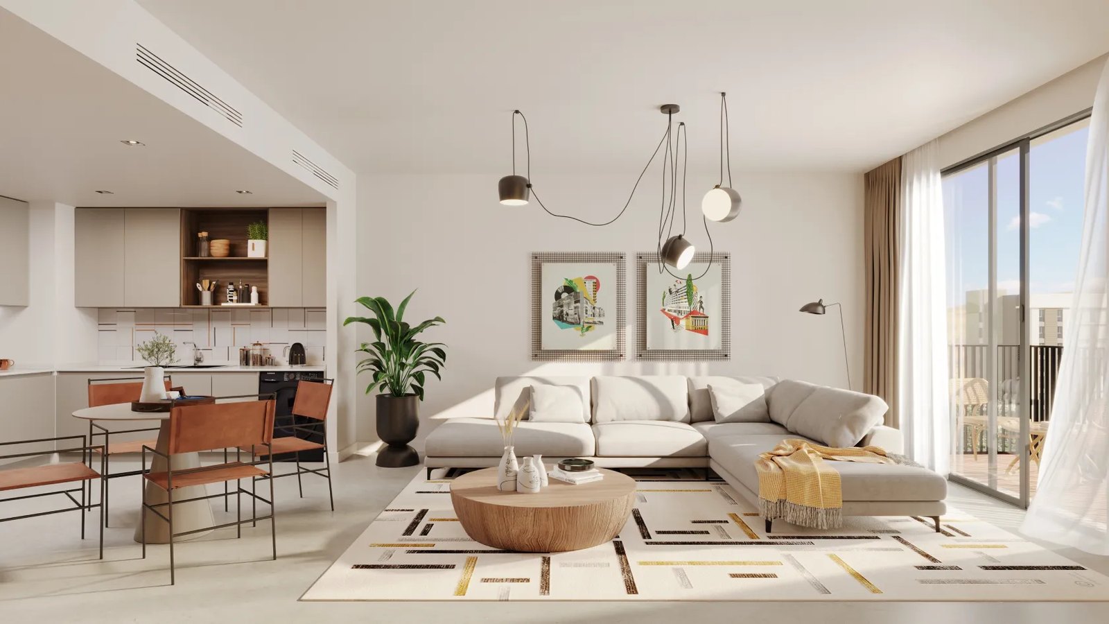 Reeman Living amenities view — off-plan apartments in Al Shamkha