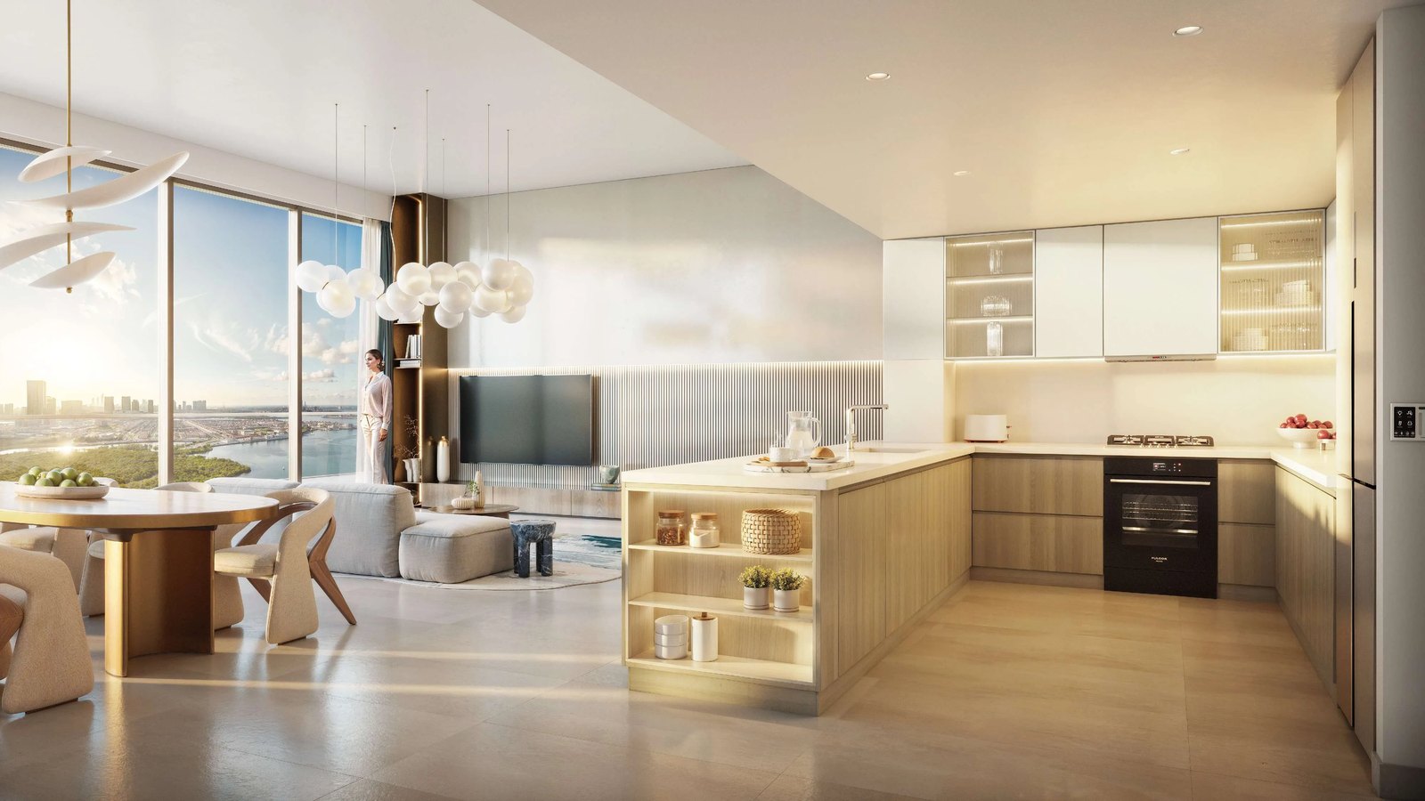 Rivage interior view — off-plan apartments in Al Reem Island