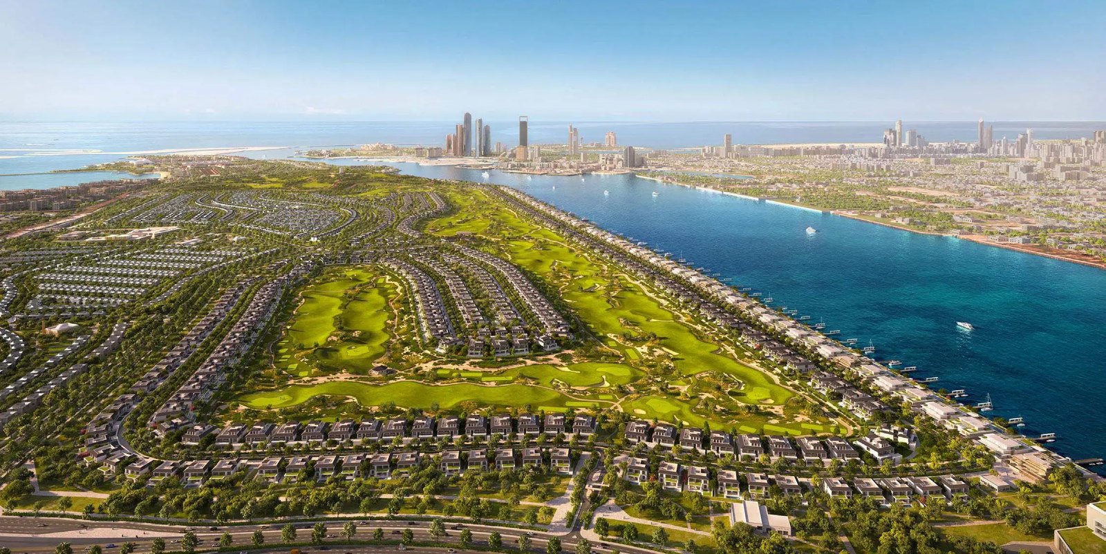 Hudayriyat Golf Estates interior view — off-plan penthouses, villas in Hudayriyat Island