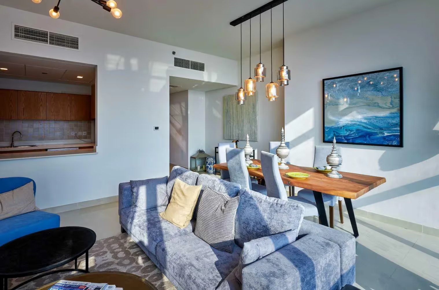 Julphar Residence amenities view — off-plan apartments in Al Reem Island