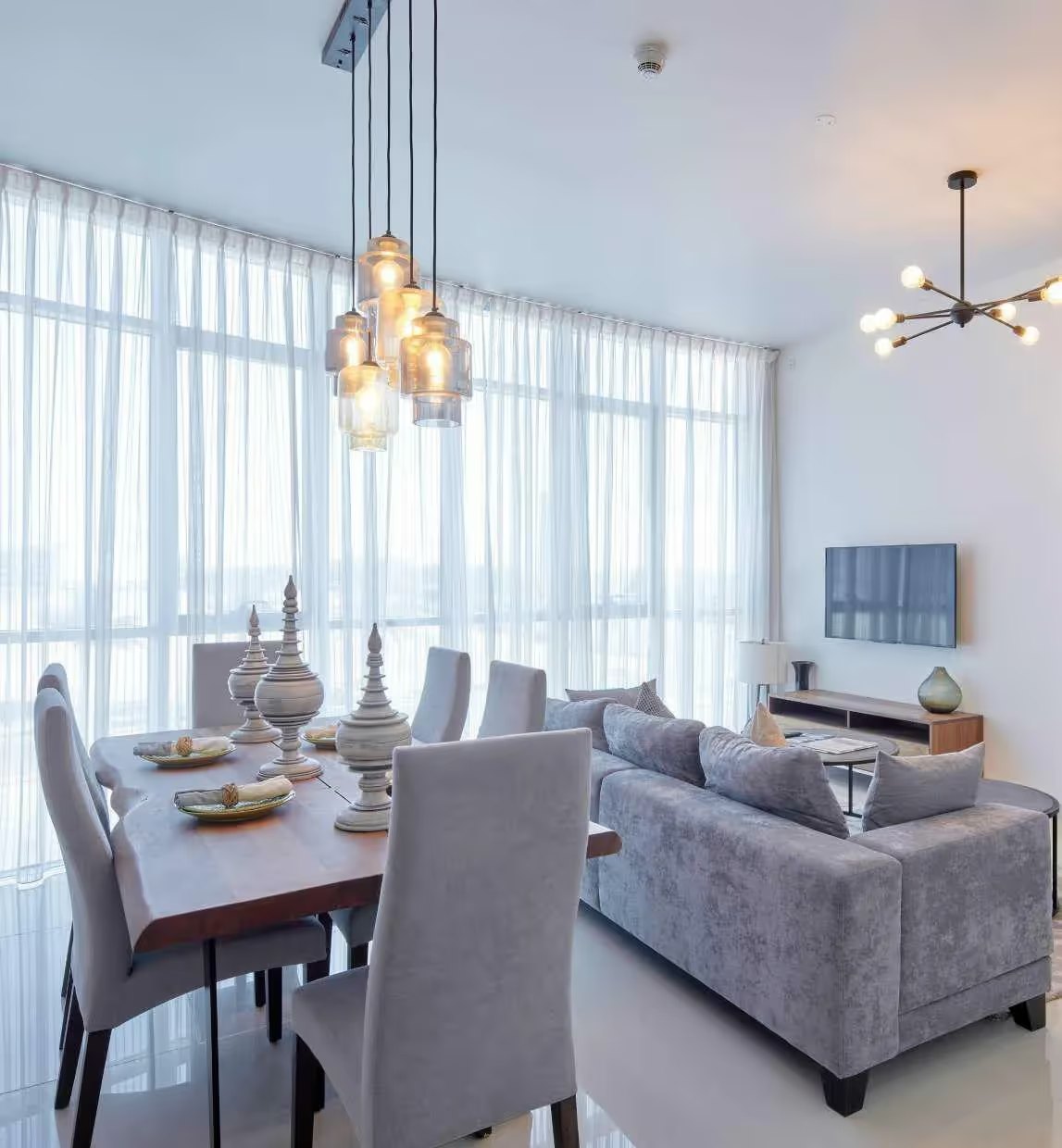 Julphar Residence interior view — off-plan apartments in Al Reem Island