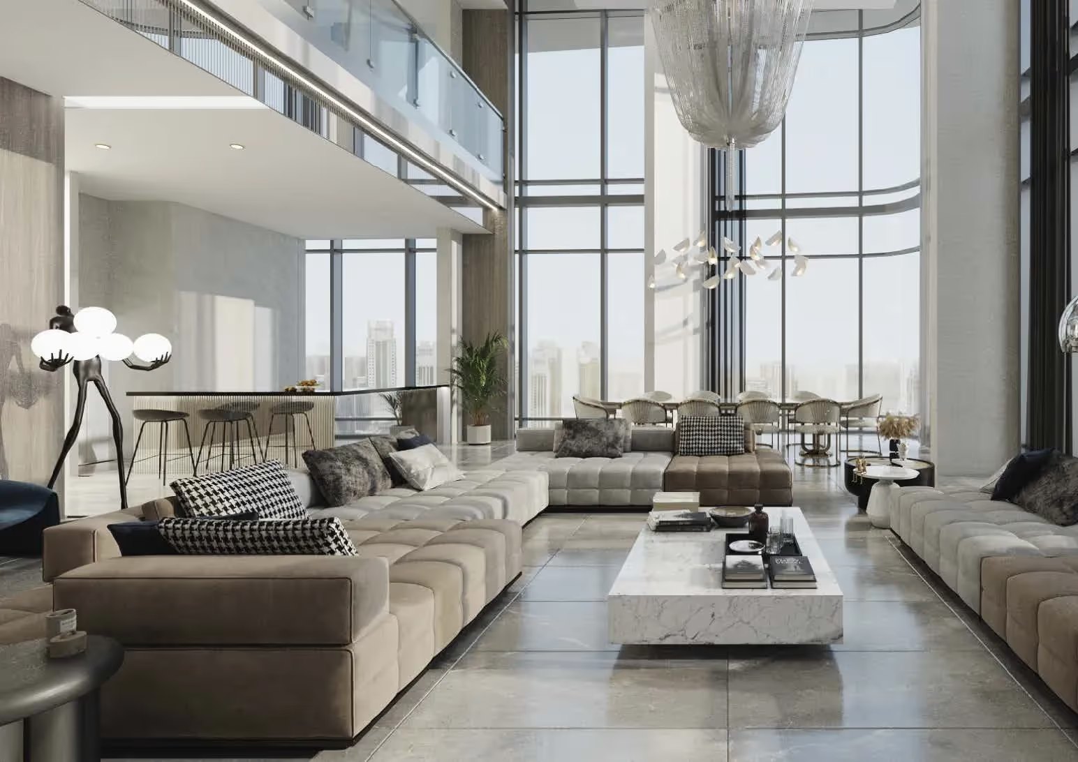 Radiant Square exterior view — off-plan apartments in Al Reem Island