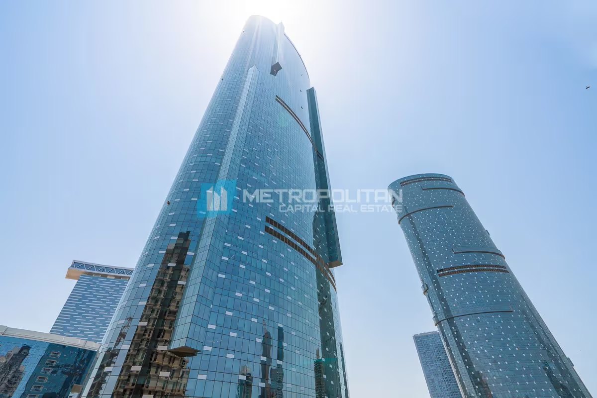 Sky Tower interior view — off-plan apartments in Al Reem Island
