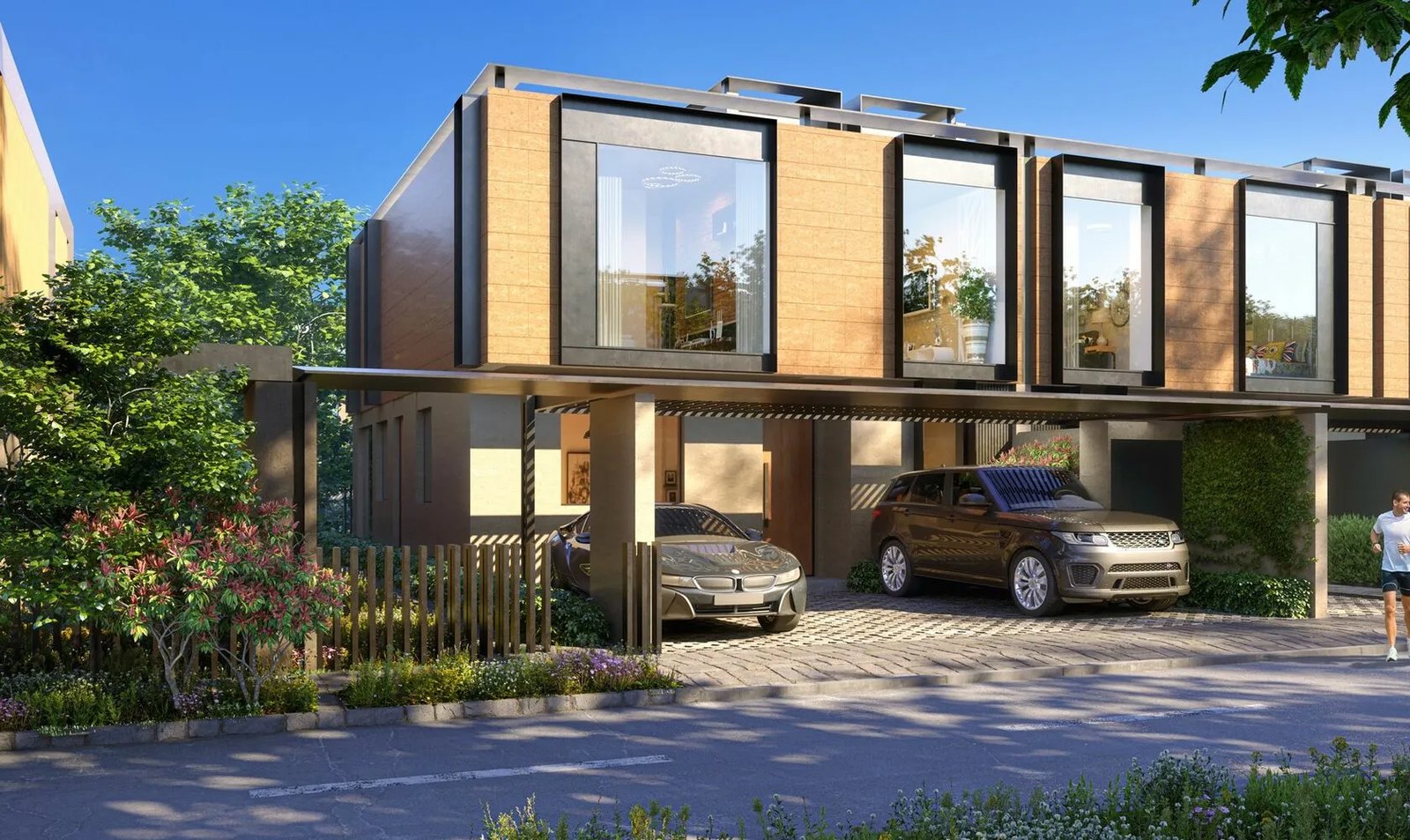 Sunset Valley interior view — off-plan townhouses in Al Reem Island