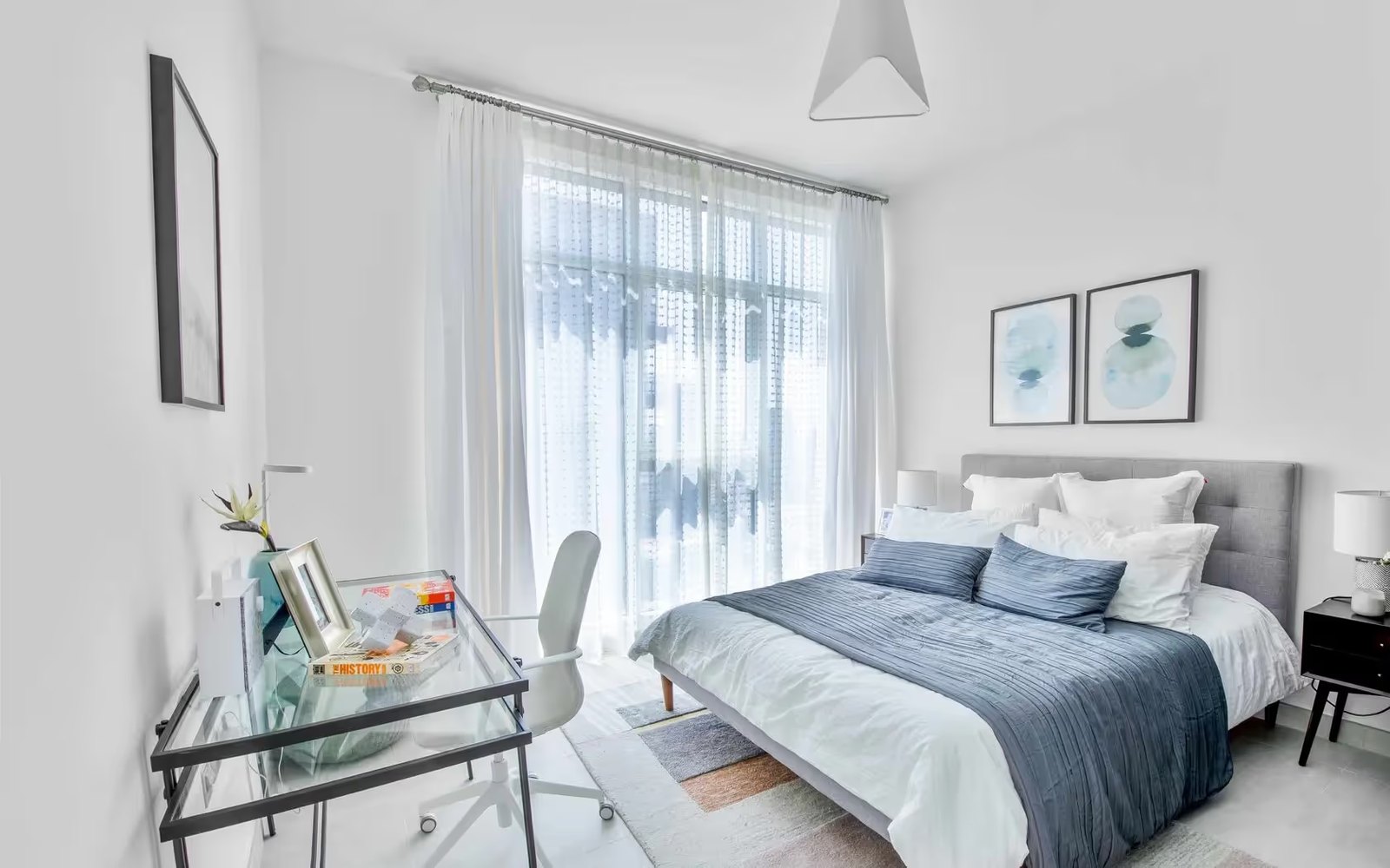 The Bridges amenities view — off-plan apartments in Al Reem Island