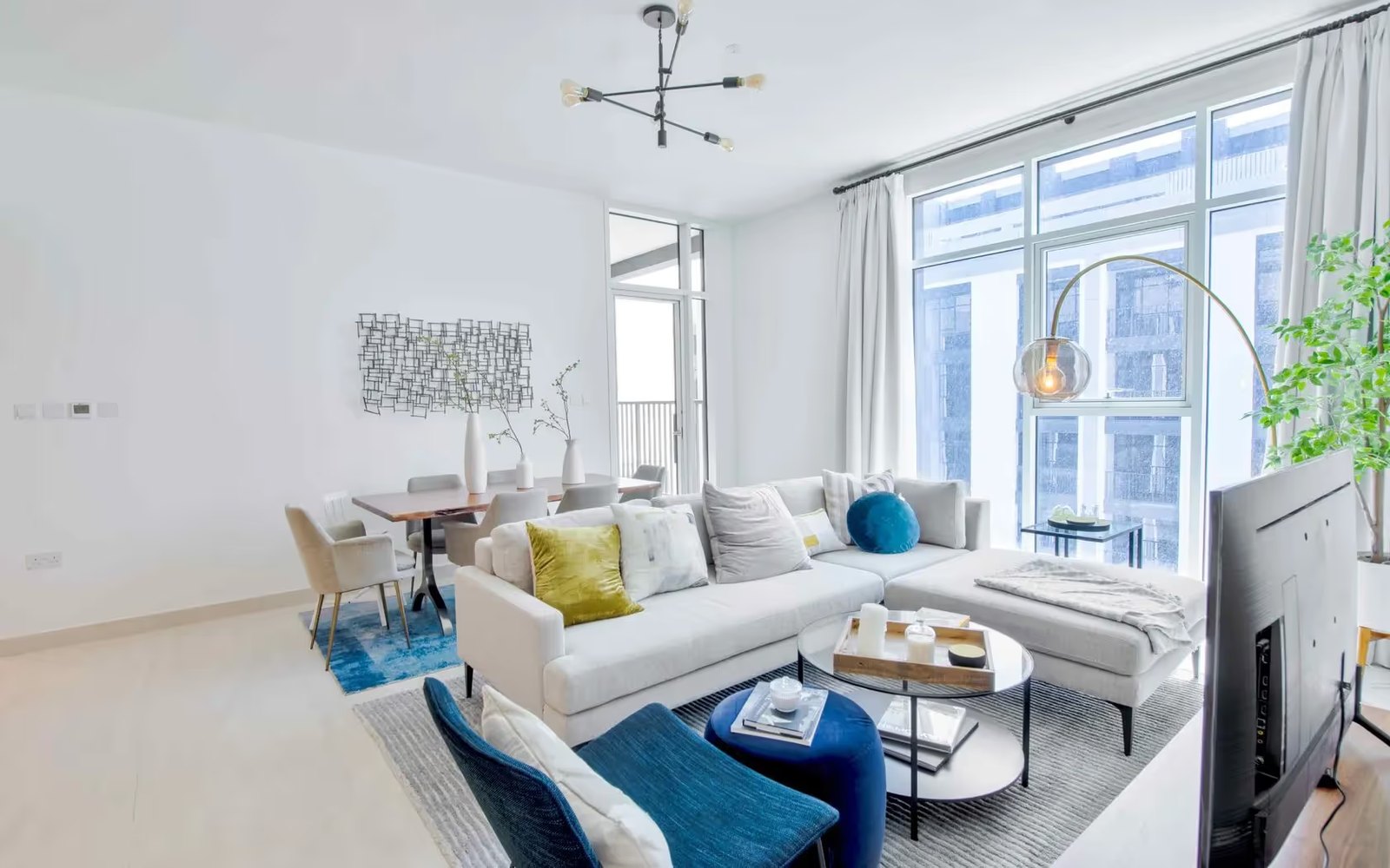 The Bridges interior view — off-plan apartments in Al Reem Island