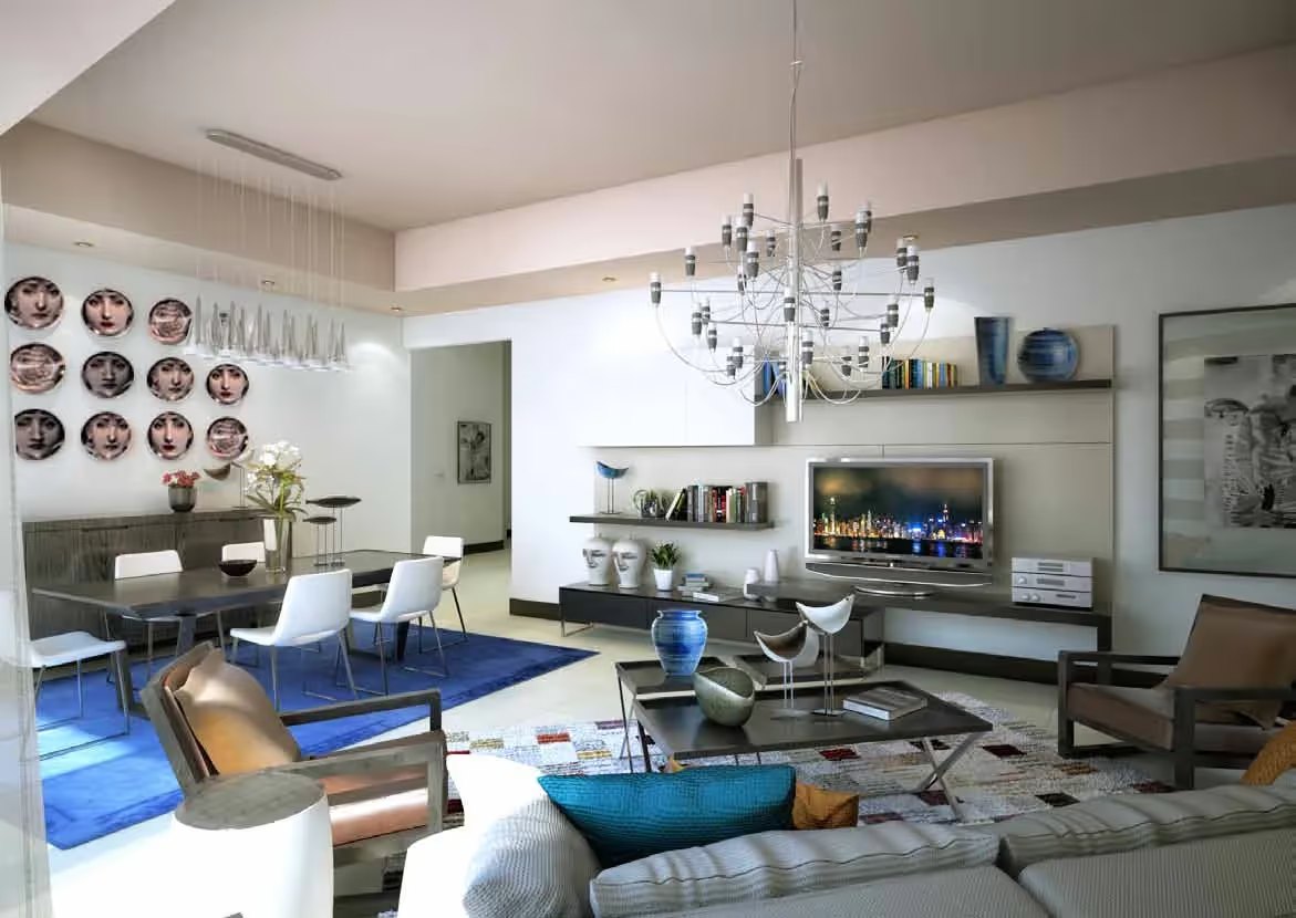 The Kite interior view — off-plan apartments in Al Reem Island