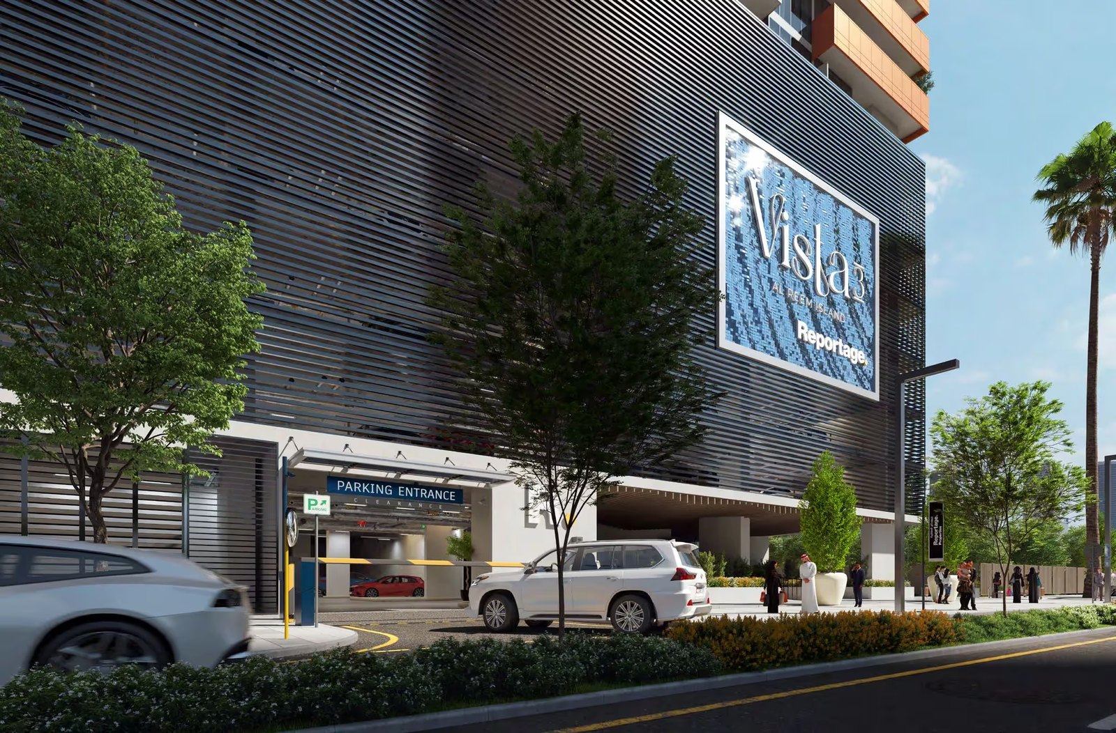 Vista 3 exterior view — off-plan apartments, penthouses in Al Reem Island