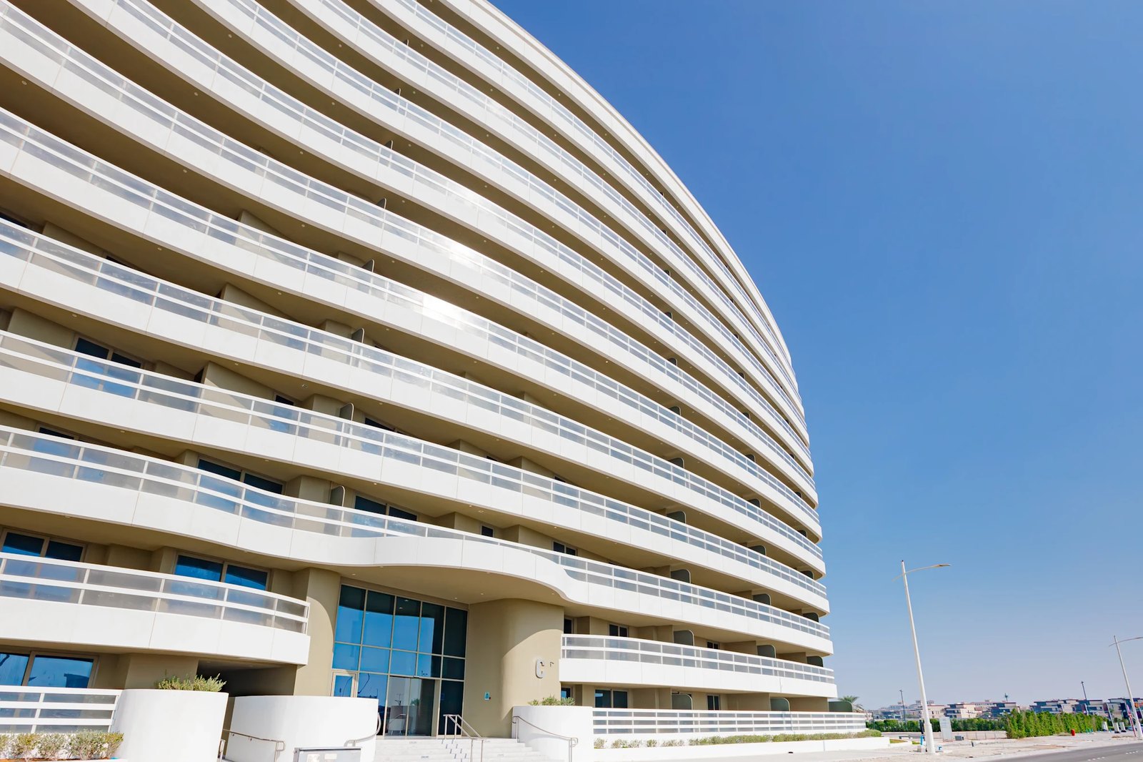 Ajwan Towers amenities view — off-plan apartments in Saadiyat Island