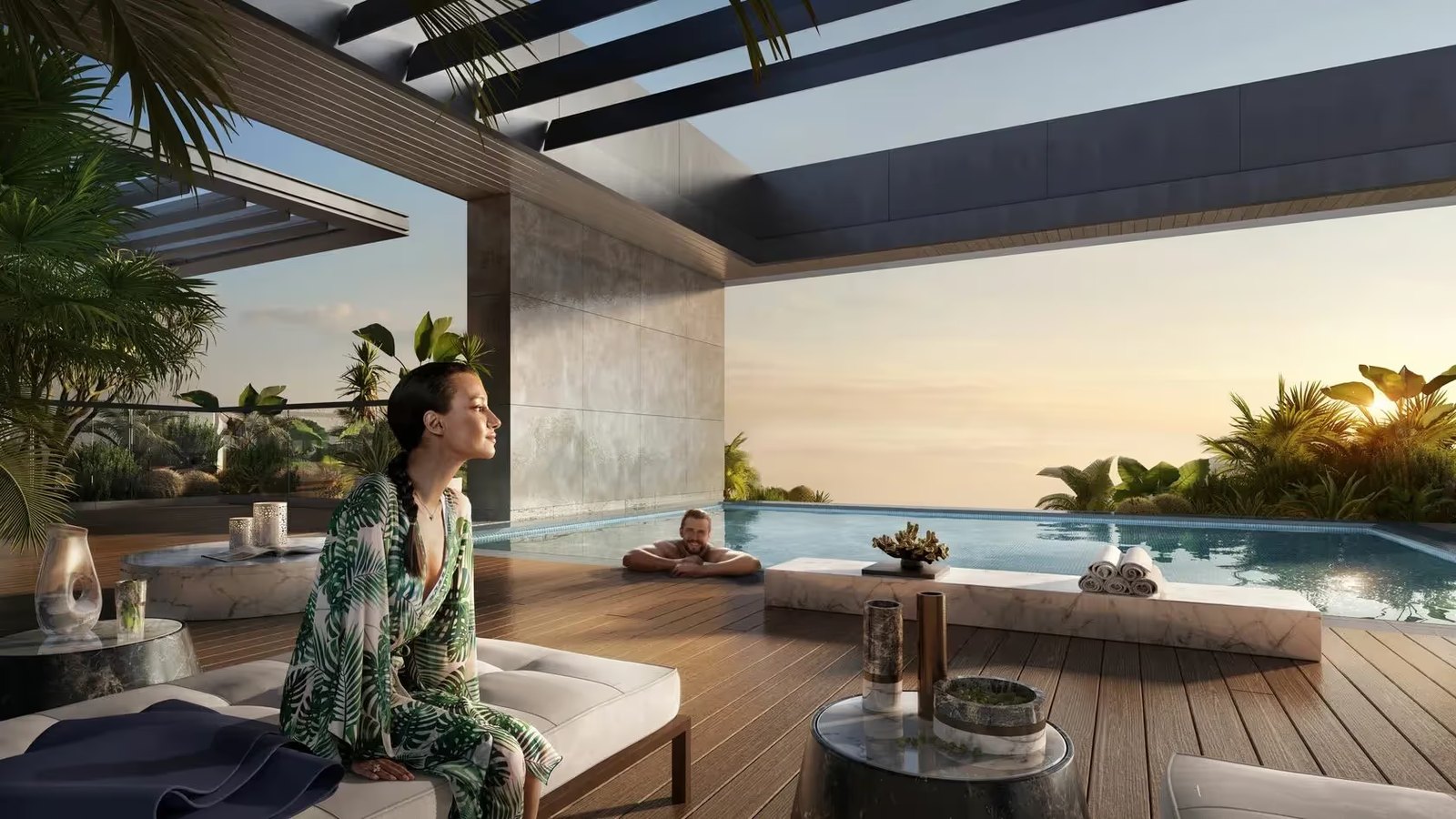 Grove Museum Views amenities view — off-plan apartments in Saadiyat Island