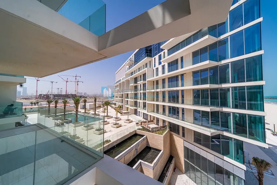 Mamsha Al Saadiyat amenities view — off-plan apartments in Saadiyat Island