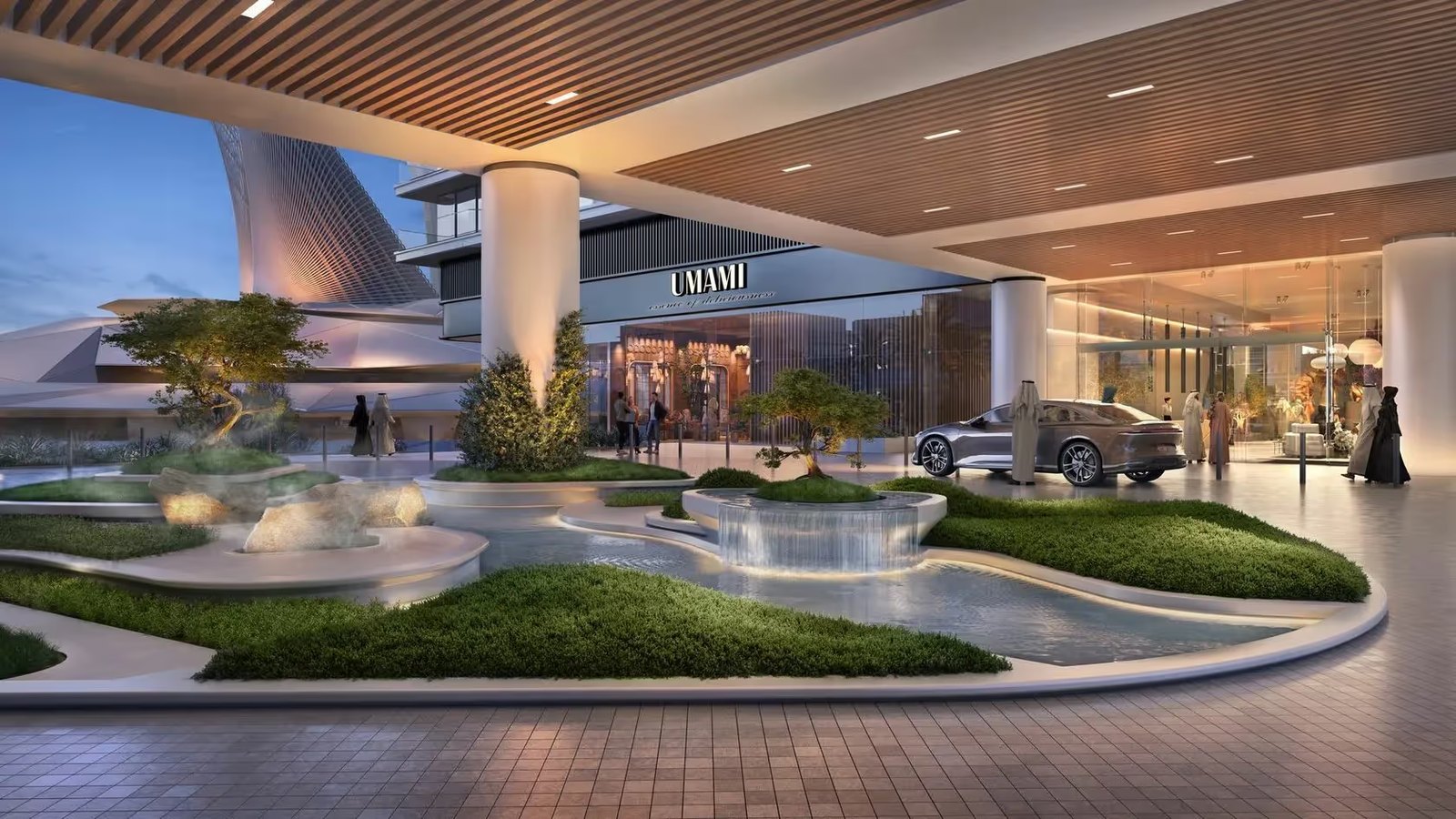 The Source II exterior view — off-plan apartments in Saadiyat Island