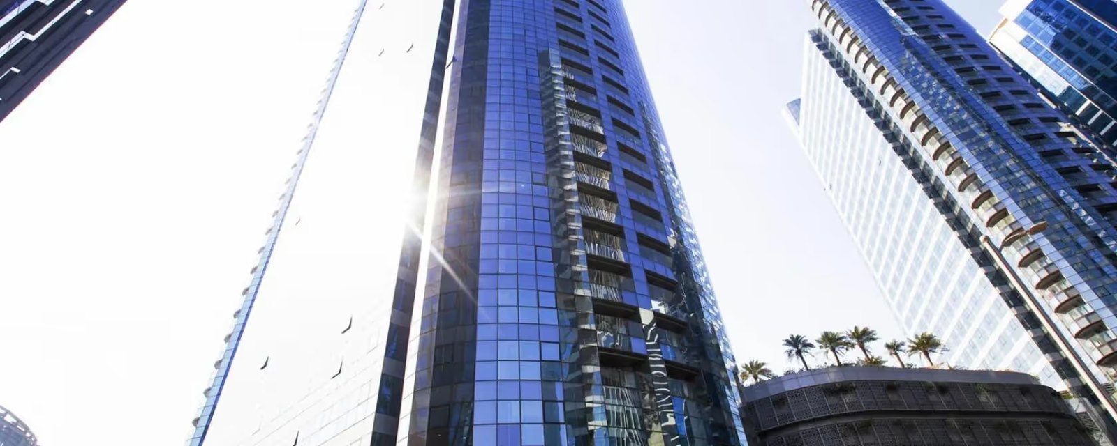 Omega Tower amenities view — off-plan apartments in Al Reem Island