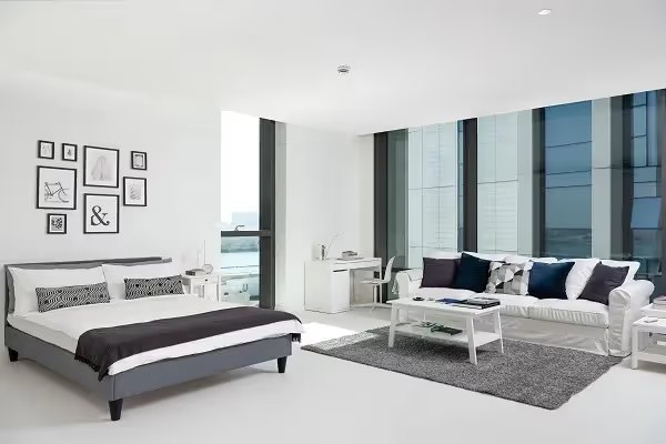 Rdk Towers amenities view — off-plan apartments in Al Reem Island