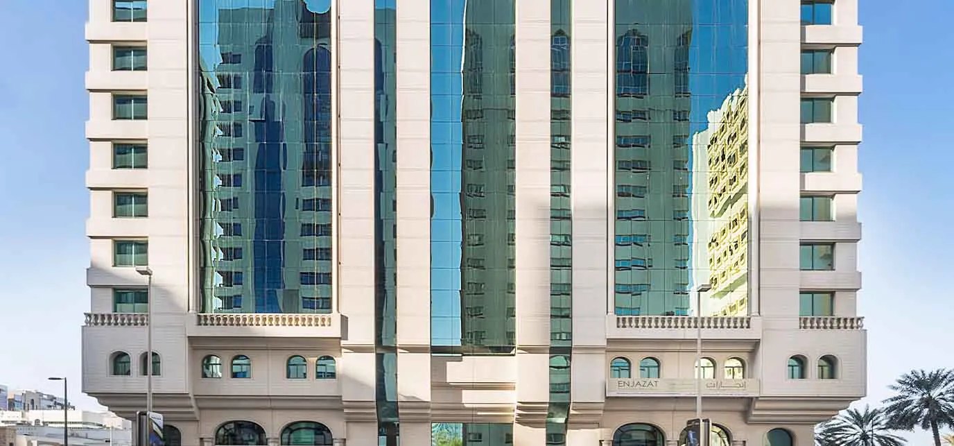 Al Aryam Tower amenities view — off-plan apartments in Al Zahiyah