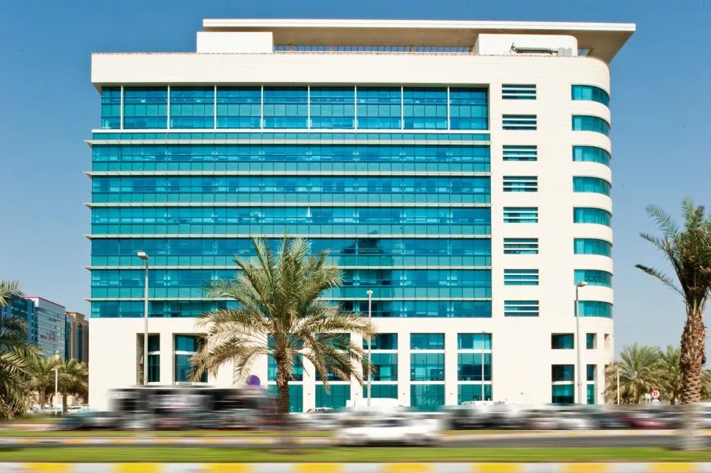 Al Mamoura exterior view — off-plan apartments in Al Nahyan