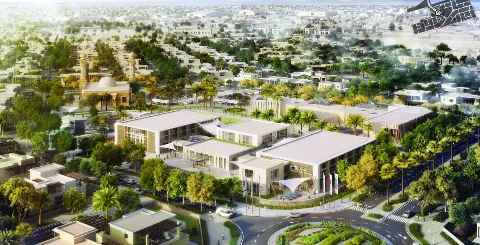 Al Merief interior view — off-plan villas in Khalifa City