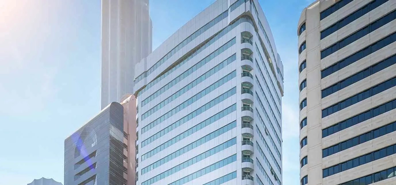 Sultan Tower amenities view — off-plan apartments in Khalifa Bin Zayed The First Street