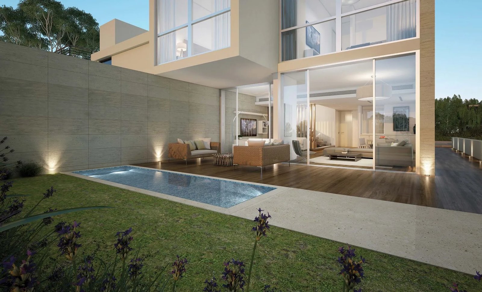 Al Mahra amenities view — off-plan apartments in Masdar City