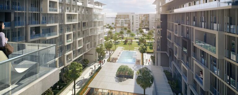 Oasis Residence One hero view — off-plan property in Abu Dhabi