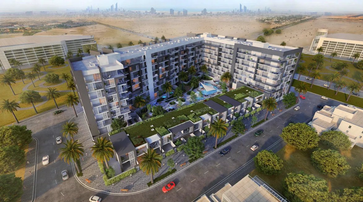 The Gate interior view — off-plan apartments in Masdar City