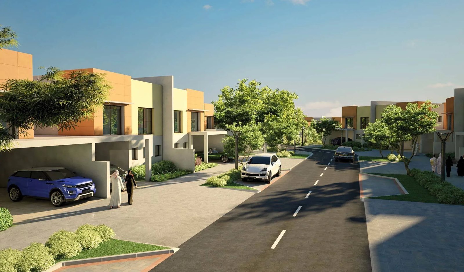 Al Reef Phase 2 exterior view — off-plan villas in Al Shamkha