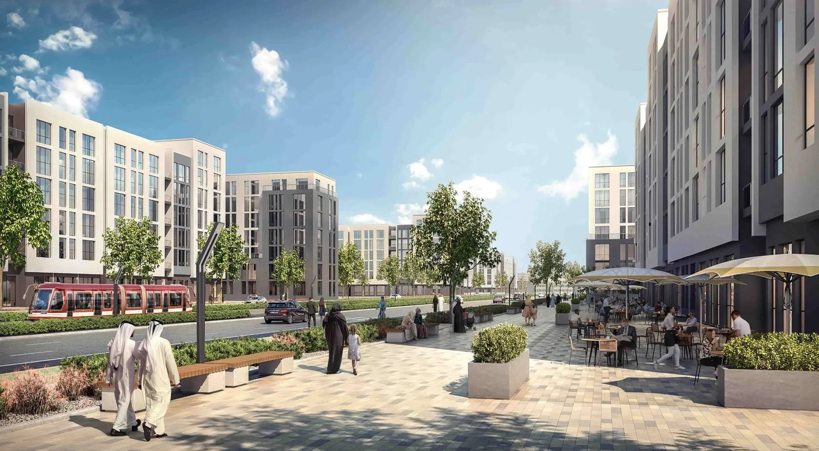 Alreeman exterior view — off-plan apartments in Al Shamkha