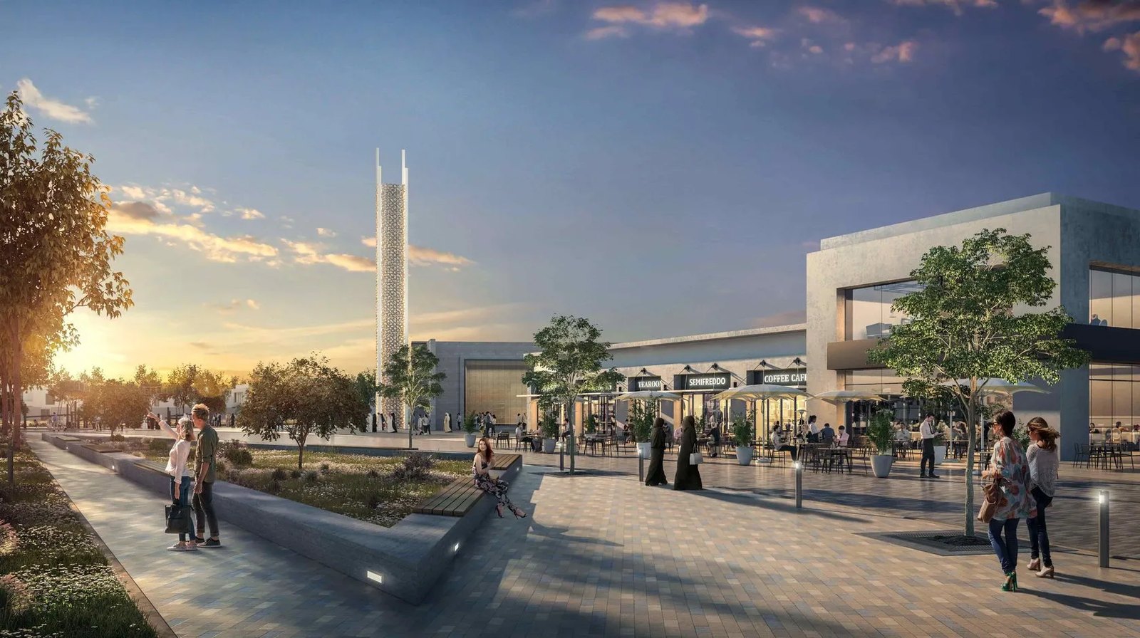 Alreeman 2 amenities view — off-plan apartments in Al Shamkha