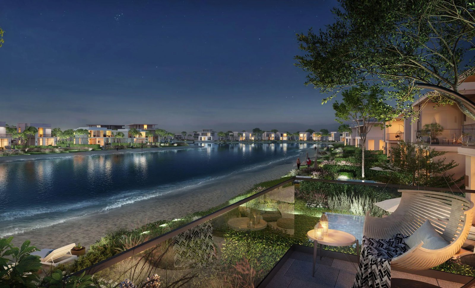 Ramhan exterior view — off-plan villas in Ramhan Island