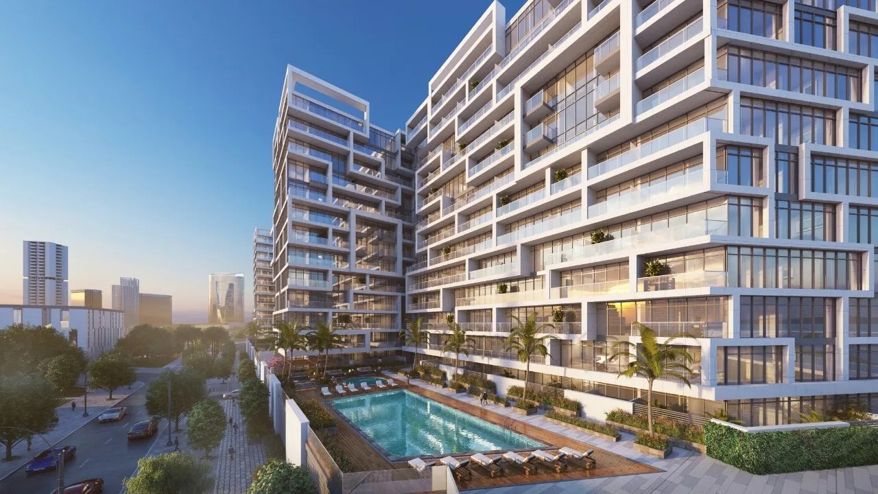 Diva exterior view — off-plan apartments in Yas Bay