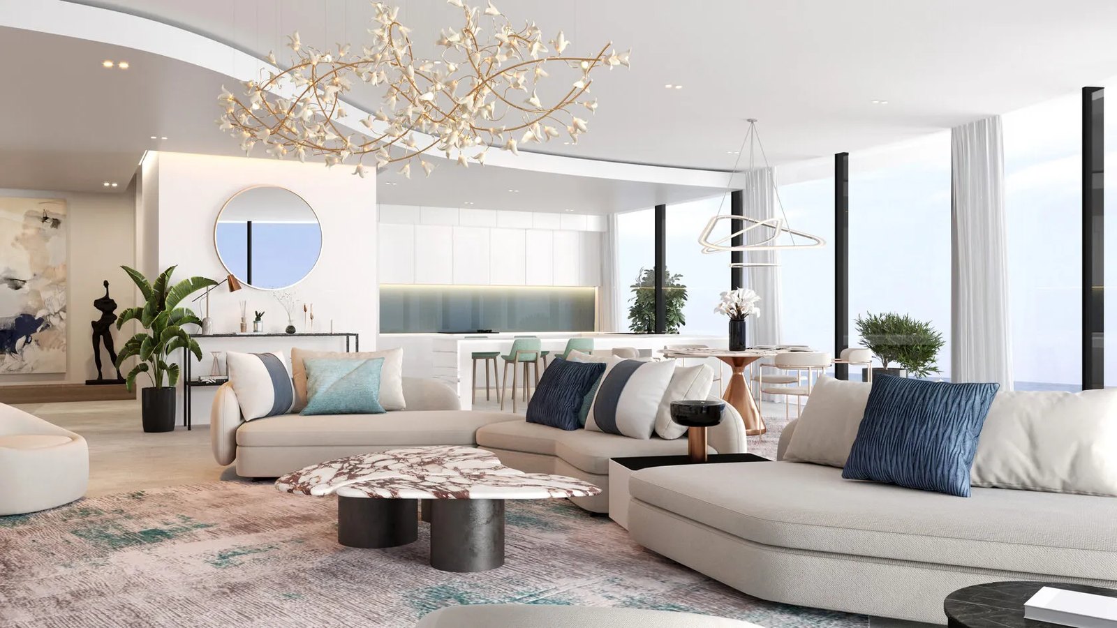 Sea La Vie interior view — off-plan apartments in Yas Bay