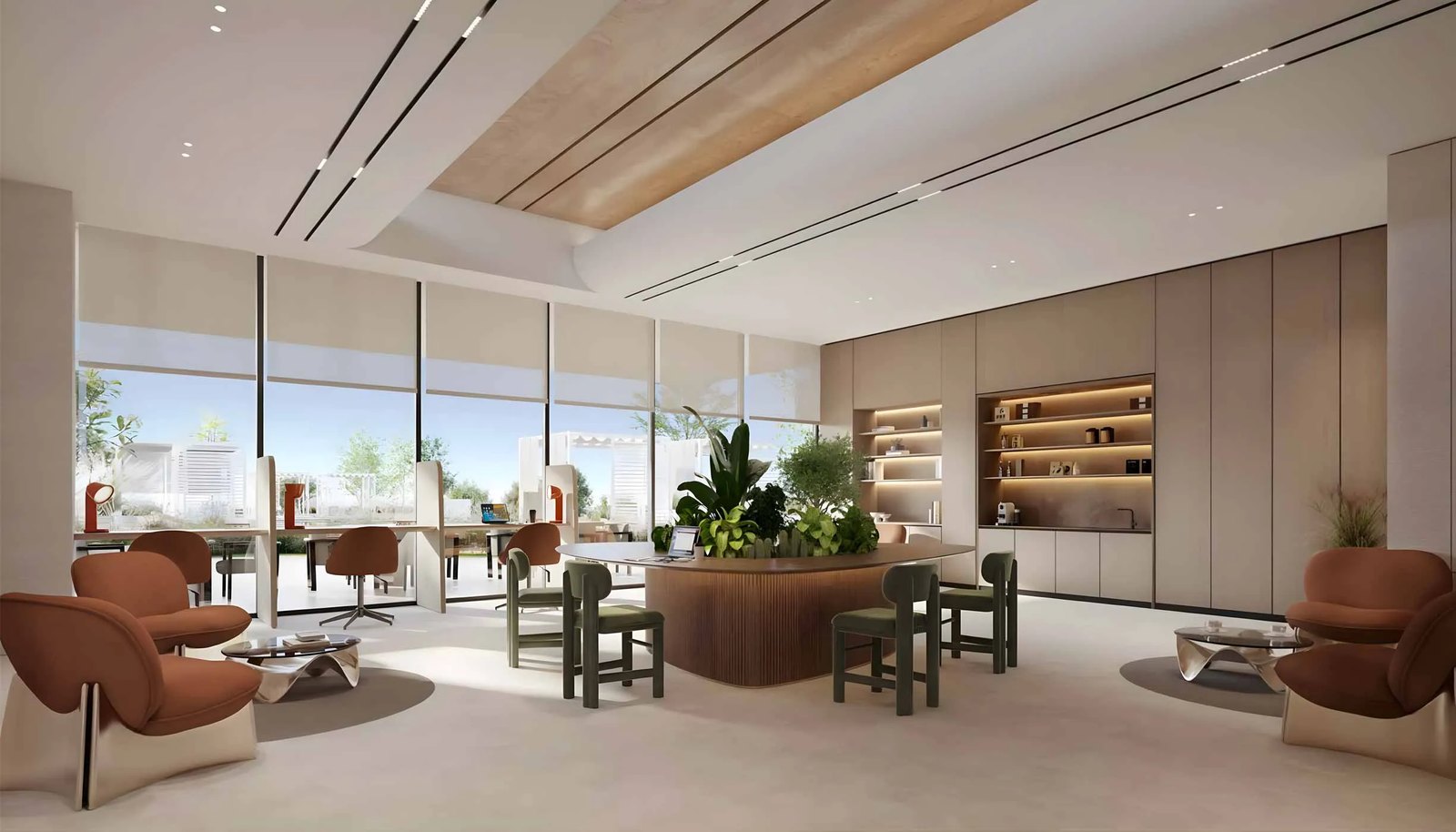 Bashayer Final Phase interior view — off-plan apartments, penthouses in Hudayriyat Island