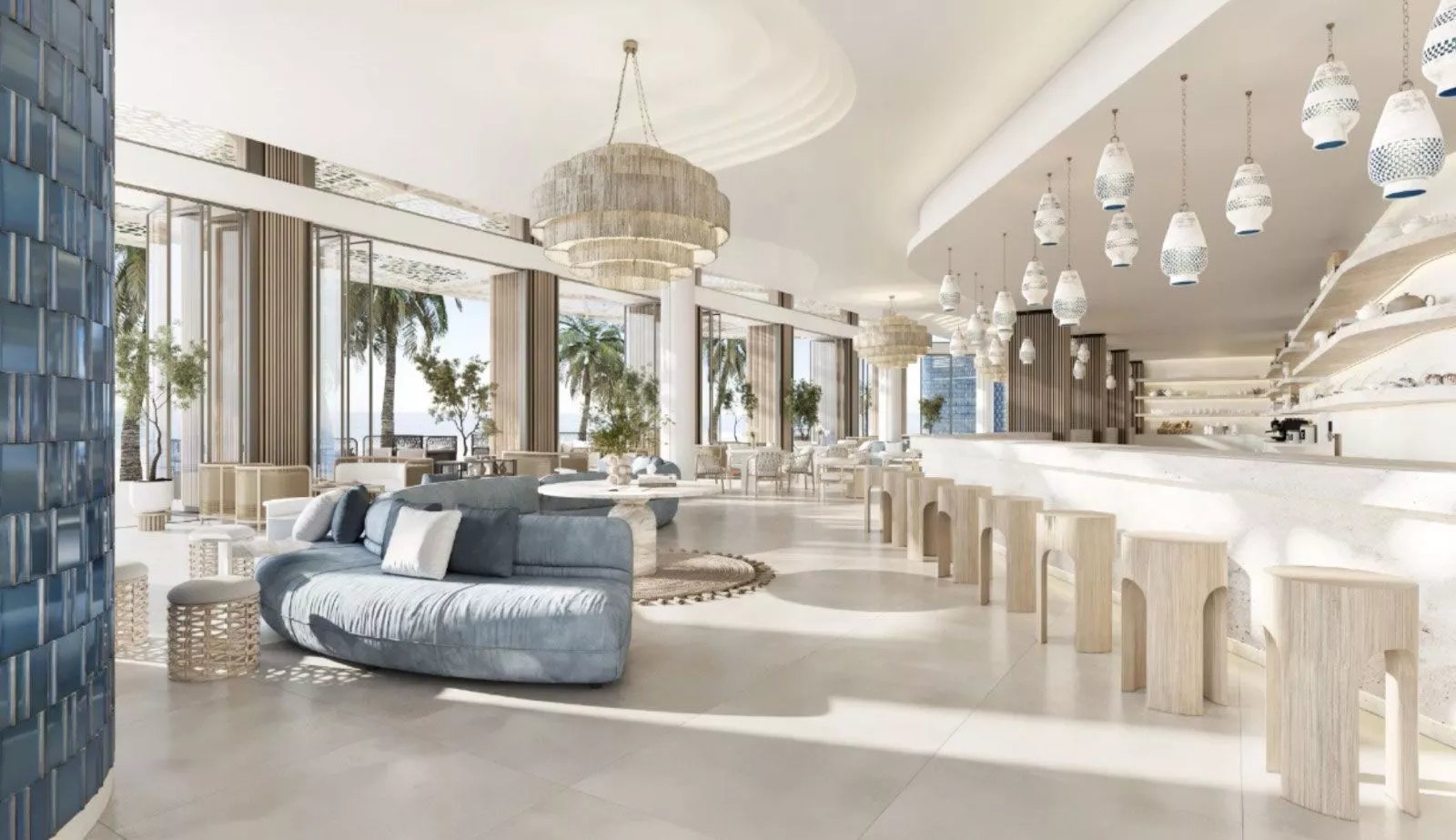 Nikki Beach amenities view — off-plan apartments, villas in Ras Al Khaimah