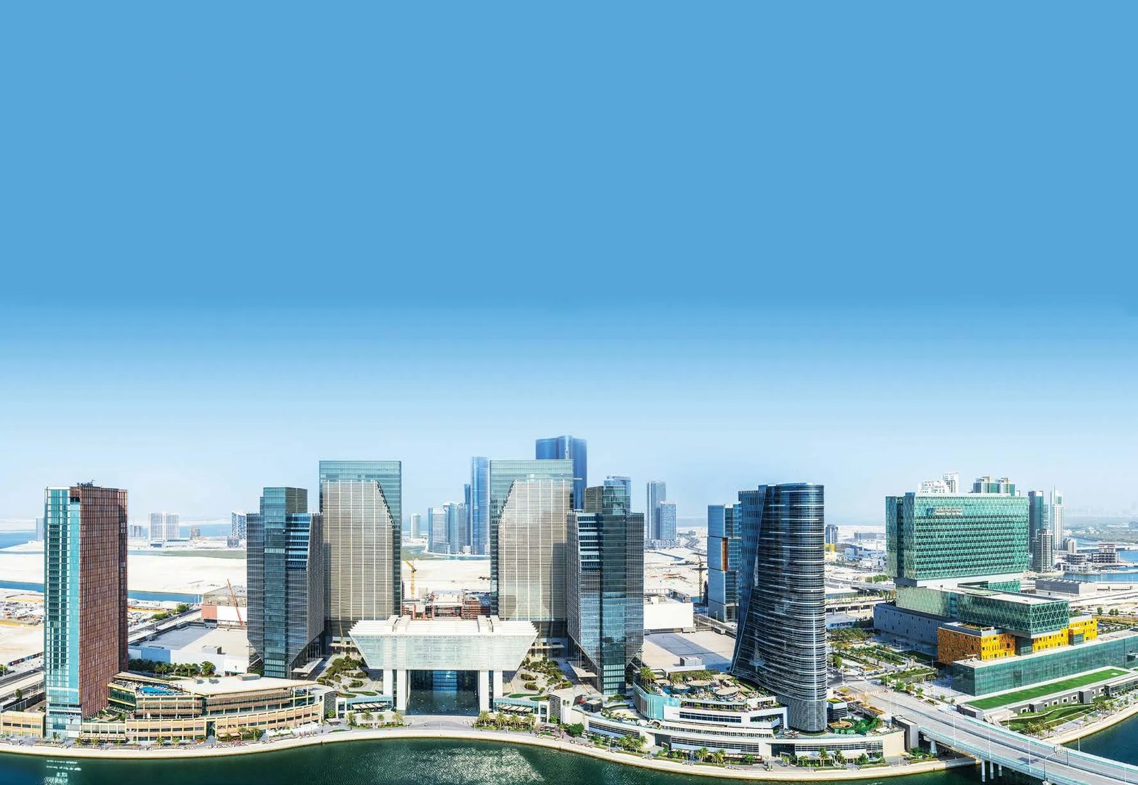 Al Maryah Vista exterior view — off-plan apartments in Al Maryah Island
