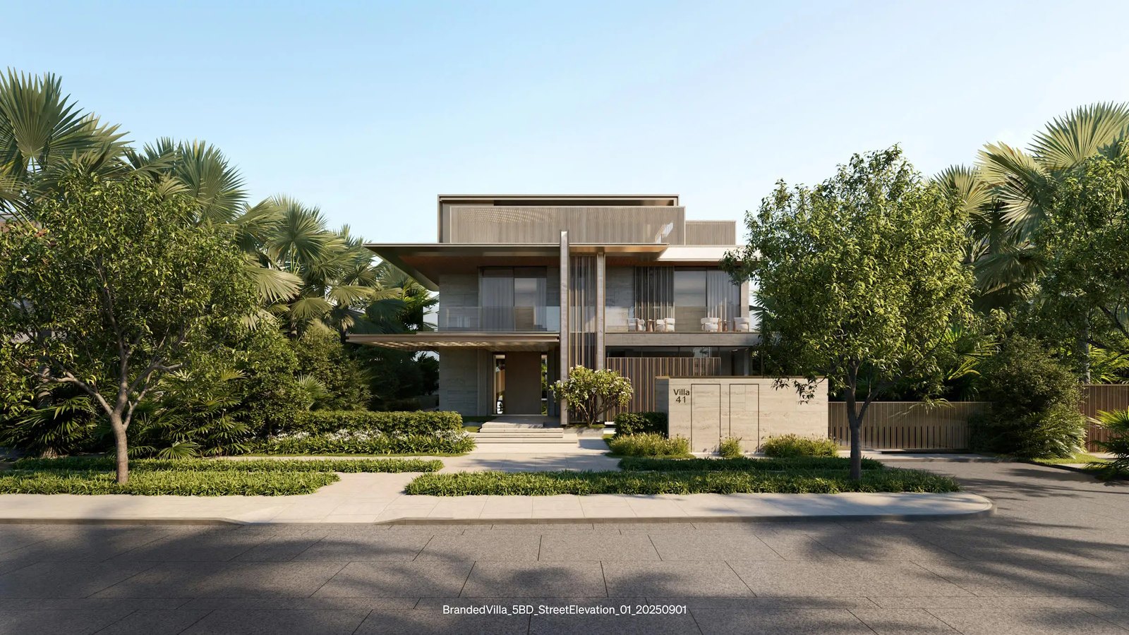 Four Seasons Private Residences exterior view — off-plan apartments, duplex in Marina Island