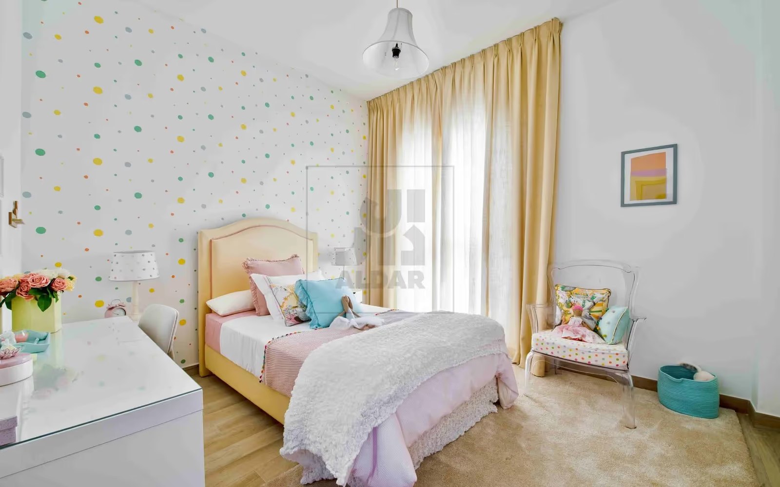Waters Edge interior view — off-plan apartments in Yas Island
