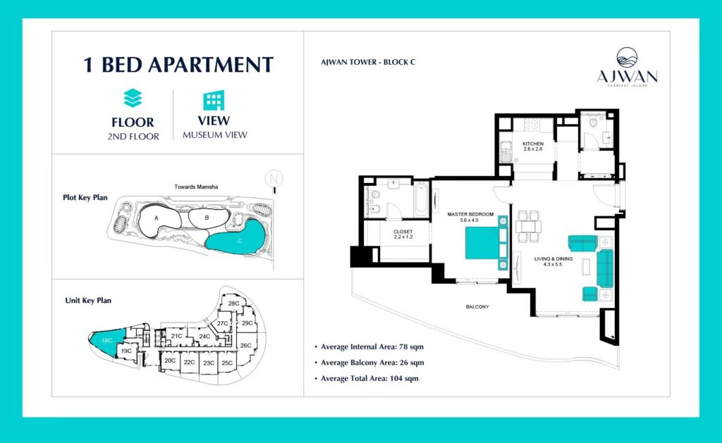 Ajwan Towers by ESK Investments — Saadiyat Island off-plan Apartments