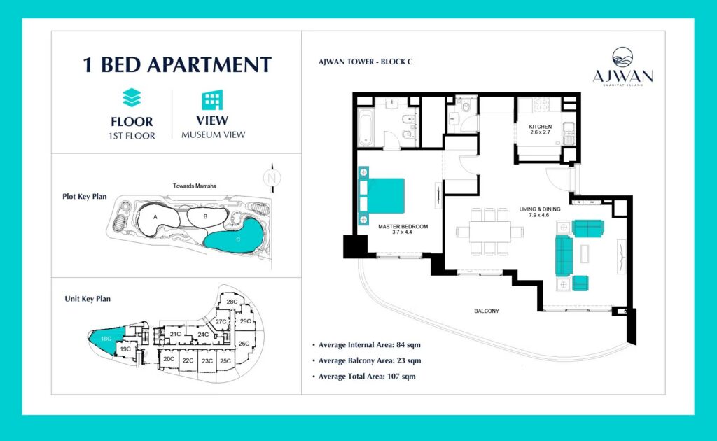 Ajwan Towers by ESK Investments — Saadiyat Island off-plan Apartments