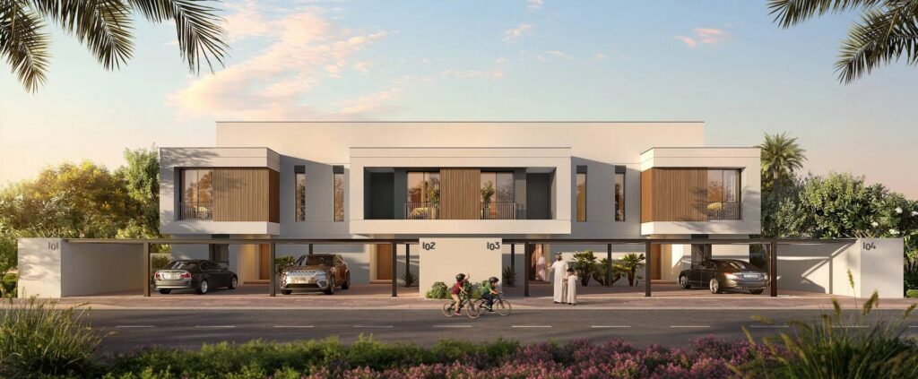 Al Ghadeer Gardens by Aldar Properties — Abu Dhabi City off-plan Townhouses/Villas