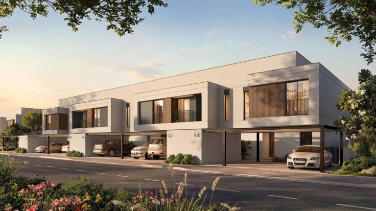 Al Ghadeer Gardens by Aldar Properties — Masdar City off-plan Townhouses/Villas