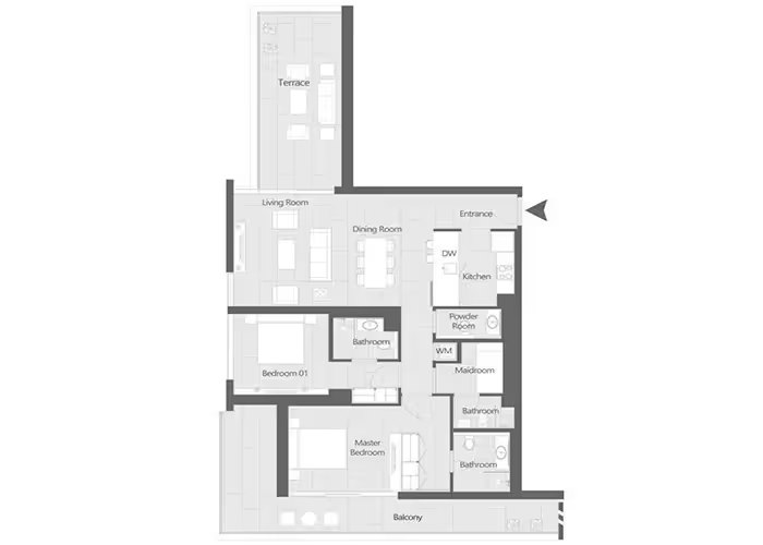 Canal by M by Gefinor — Al Reem Island off-plan Apartments/Penthouses/Townhouses