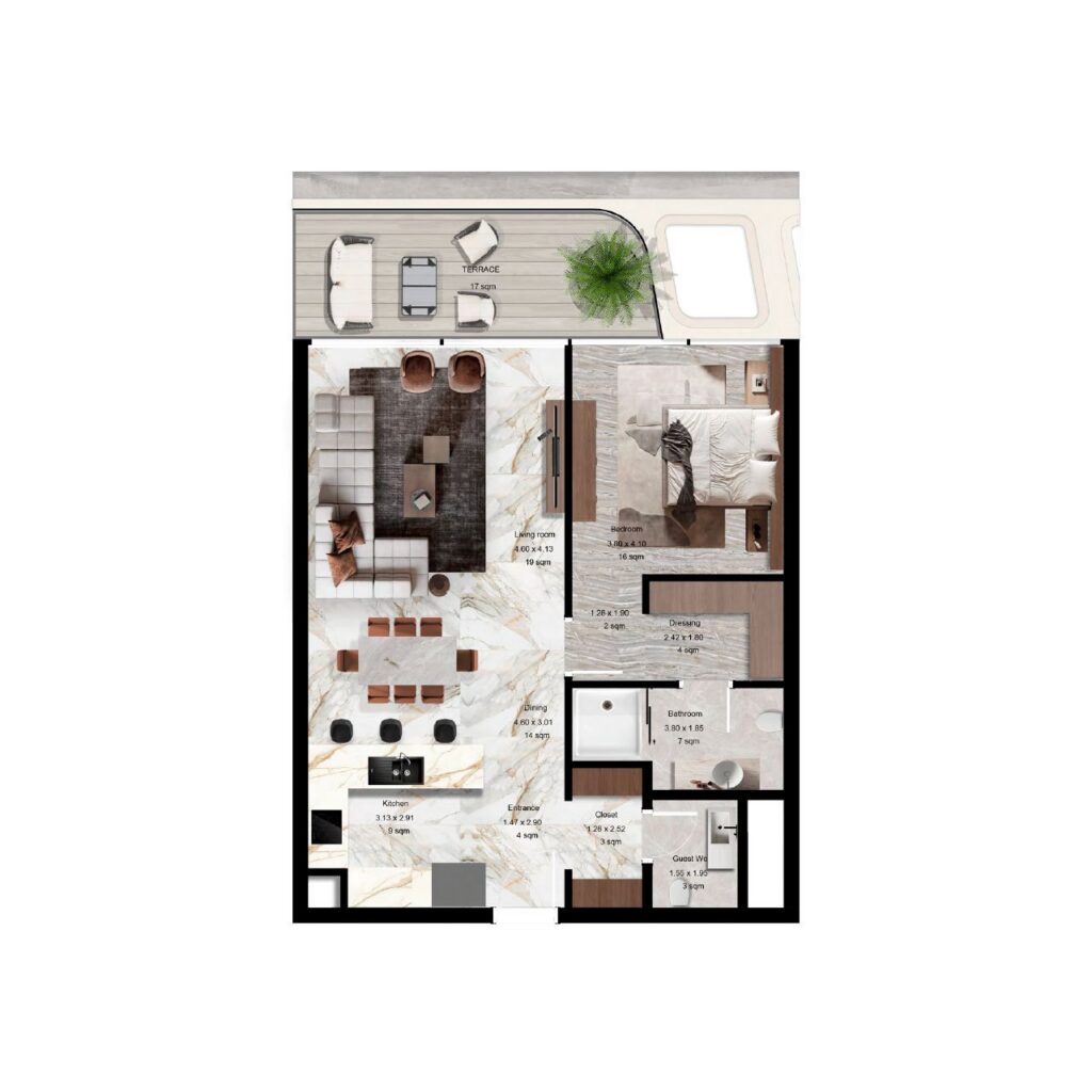 Jacob & Co Beachfront Living by Ohana Development — Abu Dhabi City off-plan Apartments/Penthouses/Villas